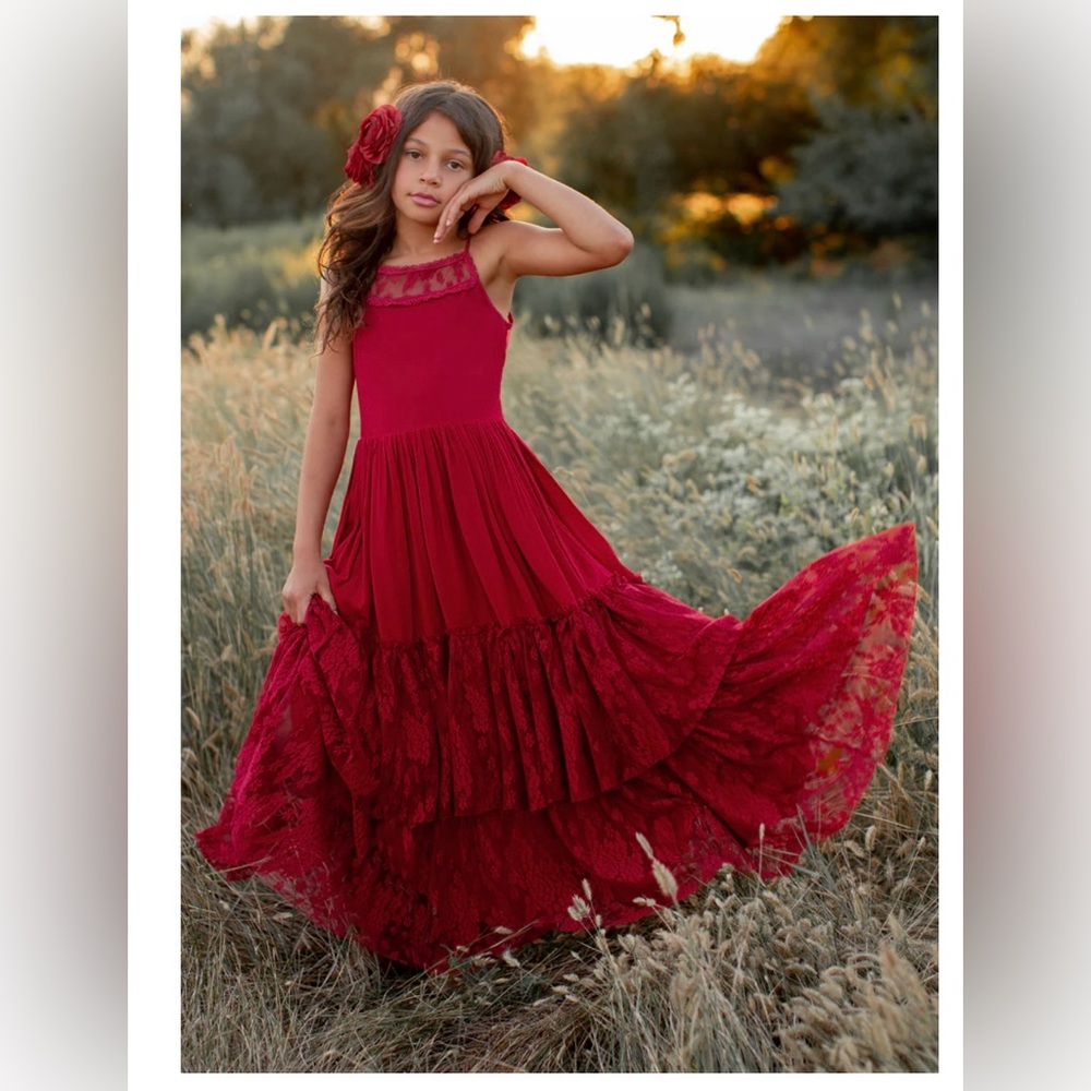 Crimson Catrin dress from Joyfolie, NWT size 8.
